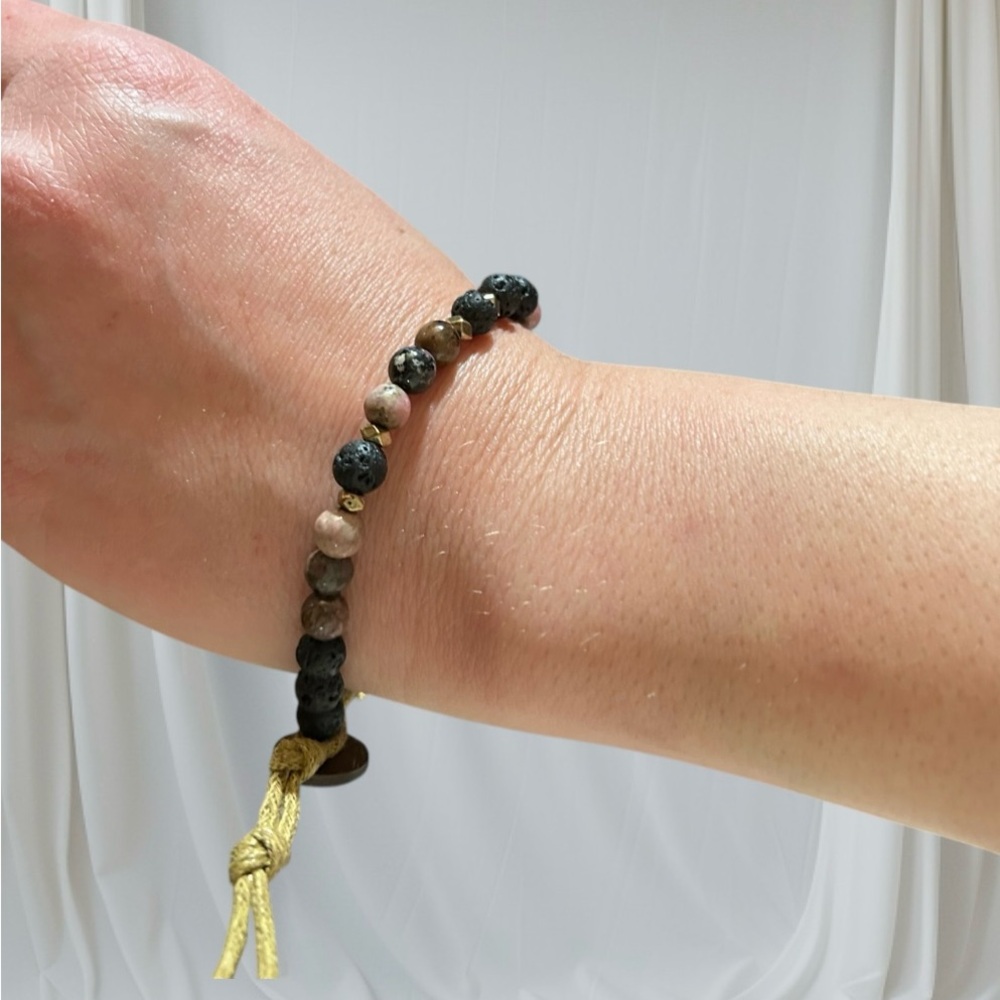 Lotus and Luna Intention Bracelet